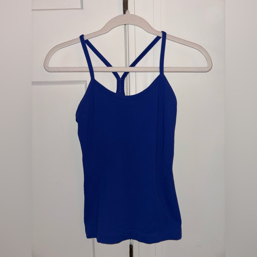 Lululemon Power Y Tank / Royal Blue / Size 4